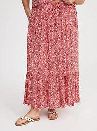 Tiered Maxi Skirt