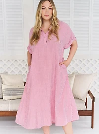 Belle Isle Cotton Maxi Dress