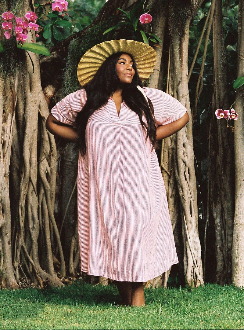 Belle Isle Cotton Maxi Dress