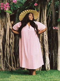 Belle Isle Cotton Maxi Dress