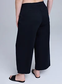 Belle Isle Wide-Leg Ankle Trouser