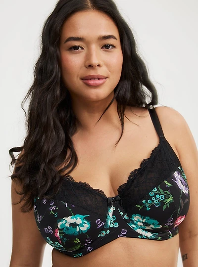 Full-Coverage Unlined Bra