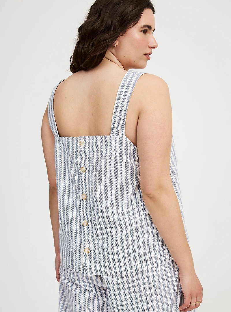 Beach Linen Tank Top