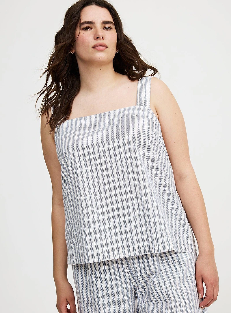 Beach Linen Tank Top