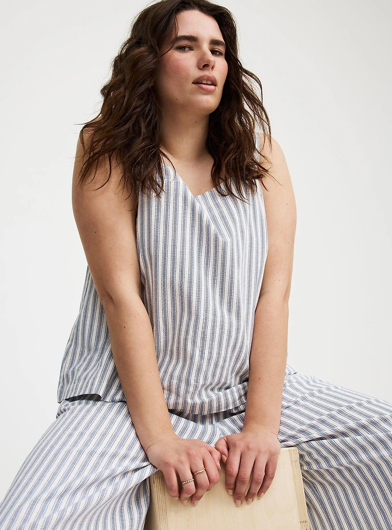 Beach Linen Tank Top