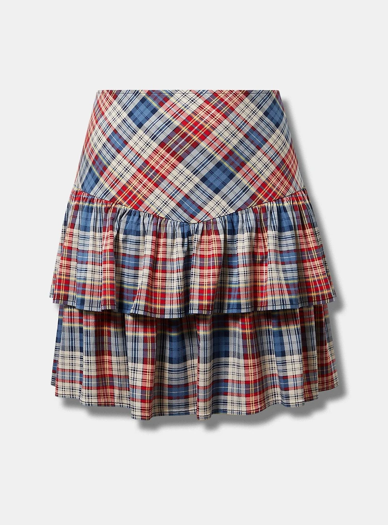 Ruffle Mini Skirt
