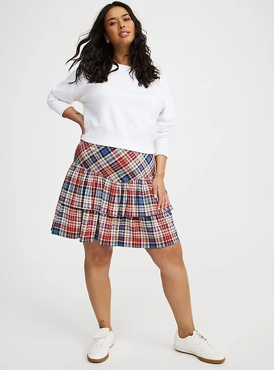 Ruffle Mini Skirt