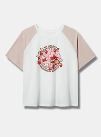Strawberry Shortcake x My Melody Cotton Raglan Tee