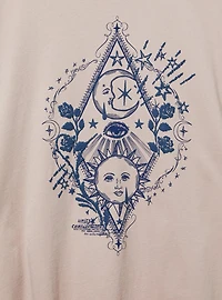 Unity Relaxed Cotton Puff Detail Tee