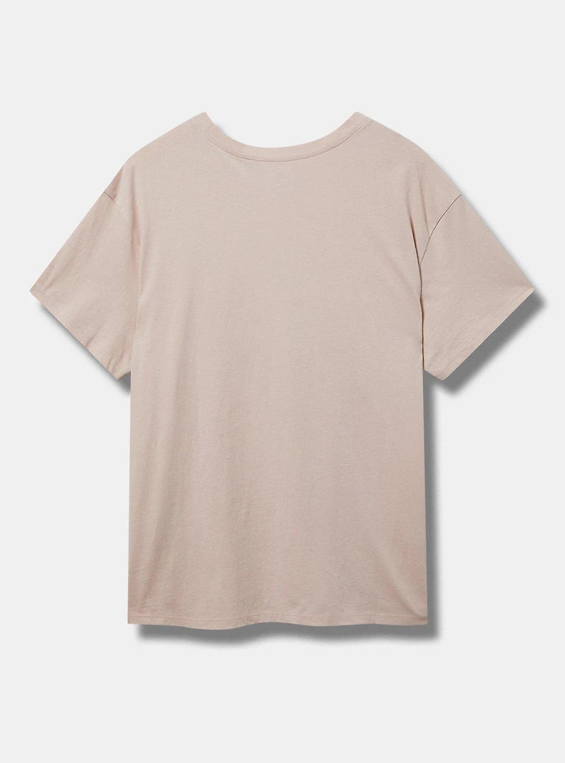 Unity Relaxed Cotton Puff Detail Tee