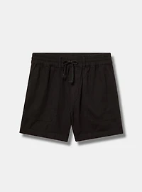 High-Rise Pull-On Lightweight Denim Short