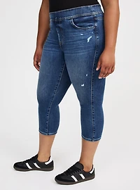 High-Rise Cropped Skinny Lean Jean