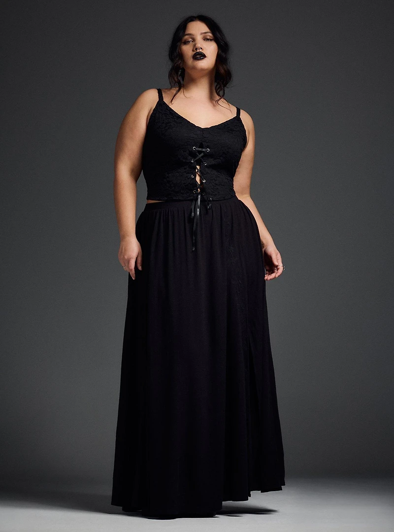 Nightfall Bustier Foxy Crop Tank