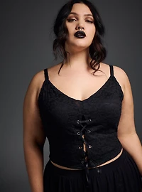 Nightfall Bustier Foxy Crop Tank