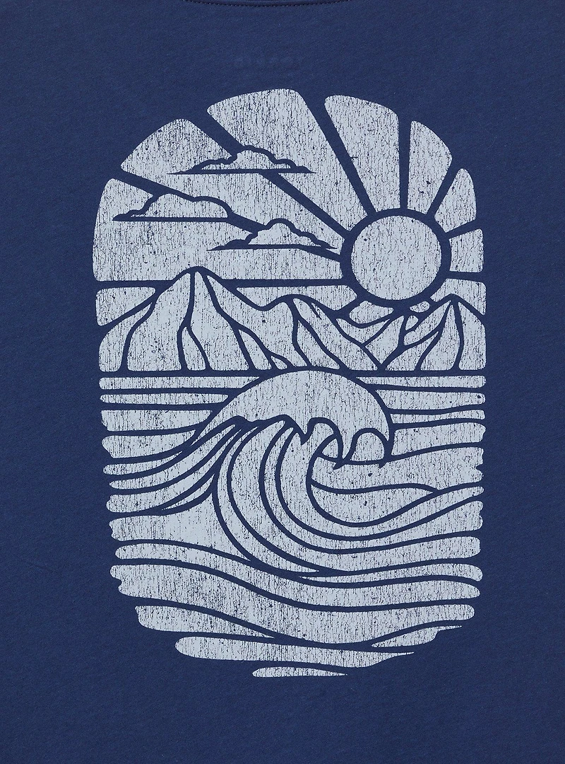 Beach Relaxed Heritage Jersey Embroidered Tank