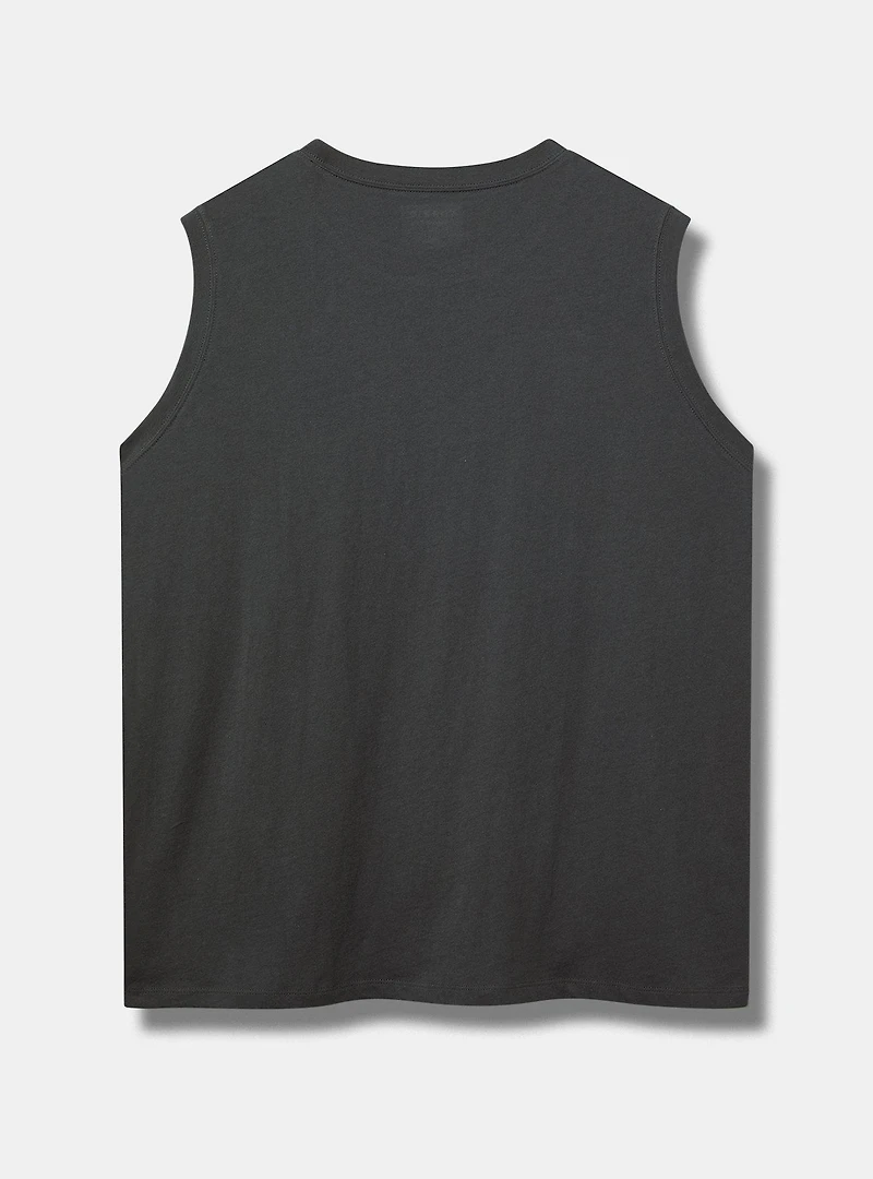 Heart Floral Relaxed Heritage Jersey Tank