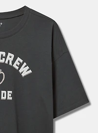 I Do Crew Bride Oversized Heritage Jersey Tunic Tee