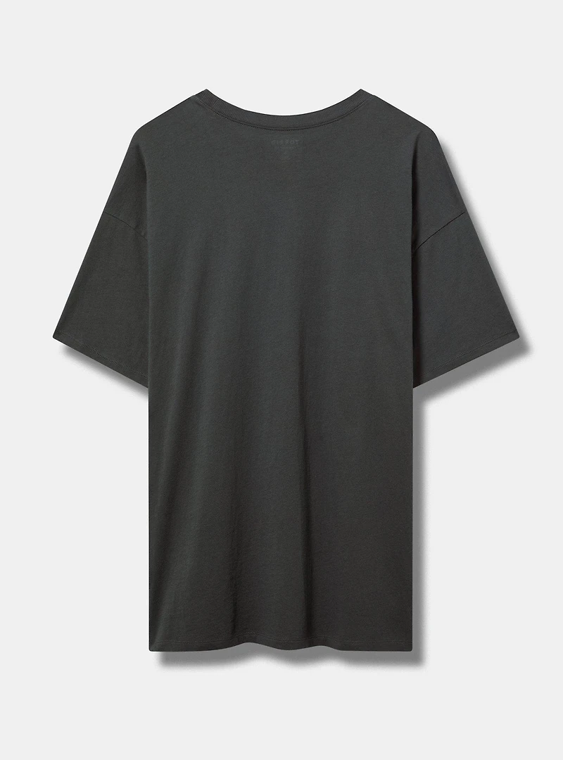 I Do Crew Bridesmaid Oversized Heritage Jersey Tunic Tee