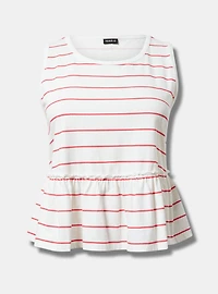 Cotton Crew Babydoll Top