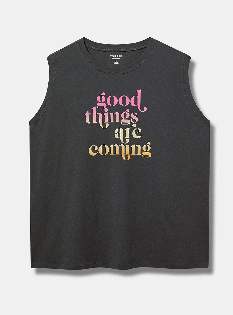 GOOD THINGS RELAXED HERITAGE JERSEY TANK