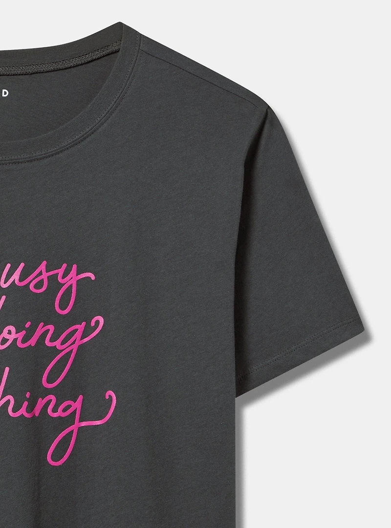 BUSY DOING NOTHING CLASSIC FIT HERIETAGE JERSEY TEE