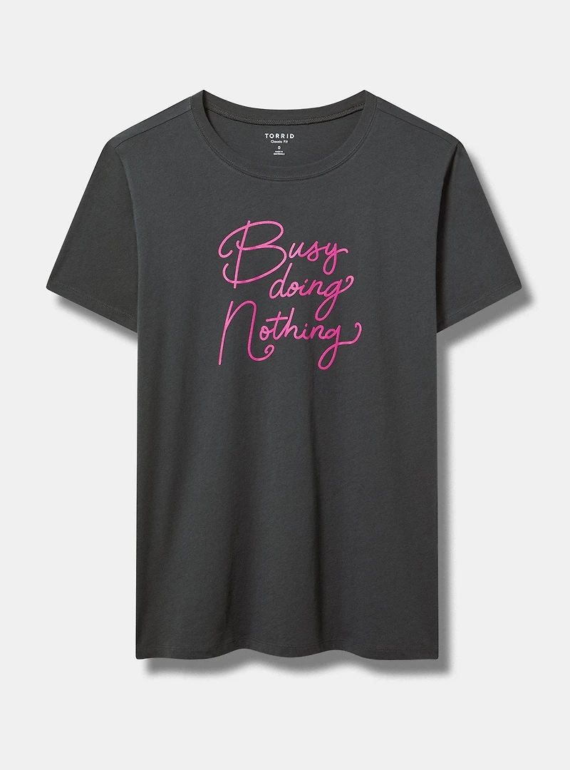 BUSY DOING NOTHING CLASSIC FIT HERIETAGE JERSEY TEE