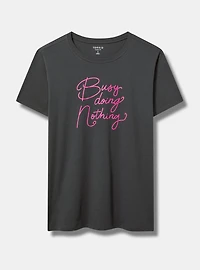 BUSY DOING NOTHING CLASSIC FIT HERIETAGE JERSEY TEE