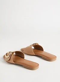 Buckle Slide Sandal (WW