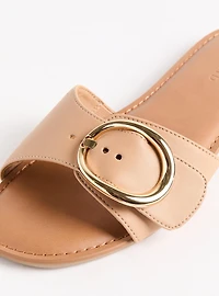 Buckle Slide Sandal (WW