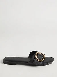 Buckle Slide Sandal (WW