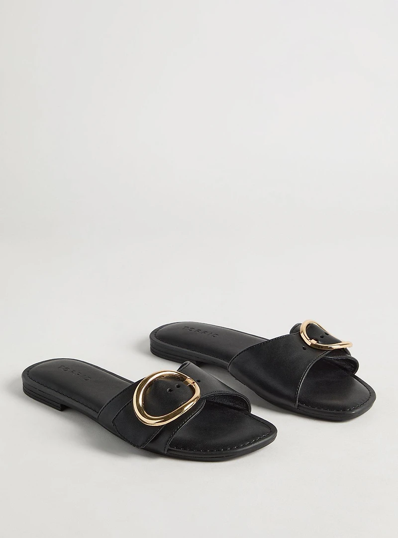 Buckle Slide Sandal (WW