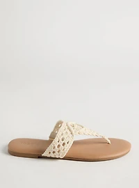 Macrame Flip-Flop (WW