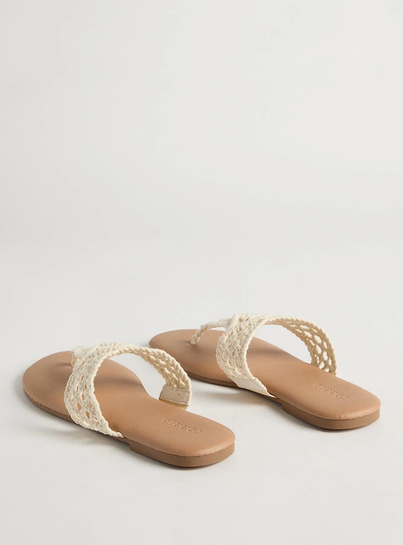 Macrame Flip-Flop (WW
