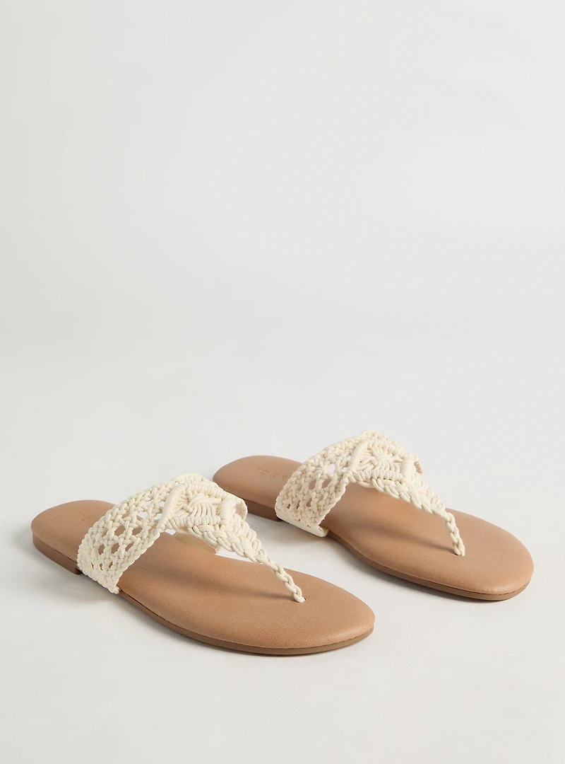 Macrame Flip-Flop (WW