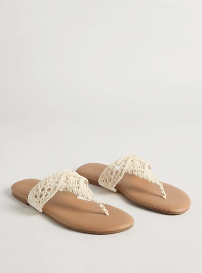 Macrame Flip-Flop (WW