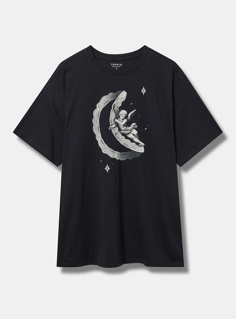 Lace Cherub Oversized Heritage Jersey Tunic Tee