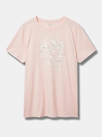 Flourish Skull Classic Heritage Jersey Foil Tee