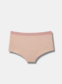 Mid-Rise Cotton Boyshort Panty