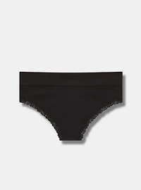 High-Rise Seamless Rib Thong Panty