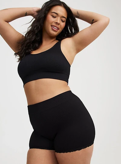 High-Rise Seamless Shortie Panty