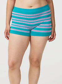 Mid-Rise Seamless Boyshort Panty