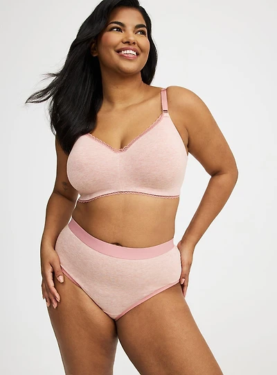 Mid-Rise Cotton Cheeky Panty