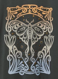 Moth Stars Oversized Tunic Tee