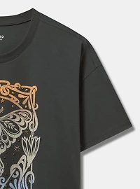 Moth Stars Oversized Tunic Tee