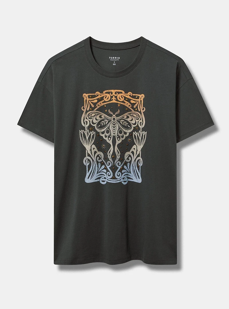 Moth Stars Oversized Tunic Tee