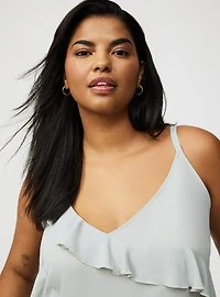 Georgette Ruffle Cami