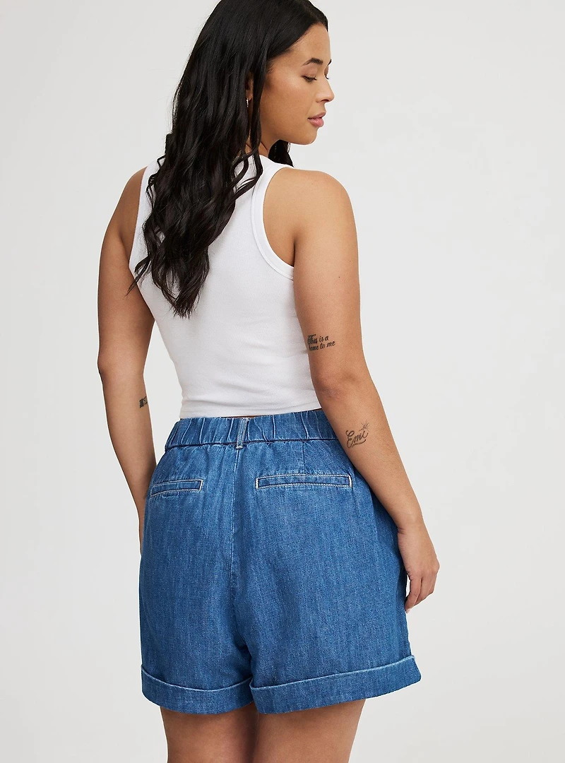 3.5'' Pleated Trouser Short