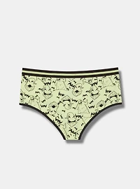 Oogie Boogie Mid-Rise Cotton Cheeky Panty