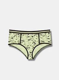 Oogie Boogie Mid-Rise Cotton Cheeky Panty