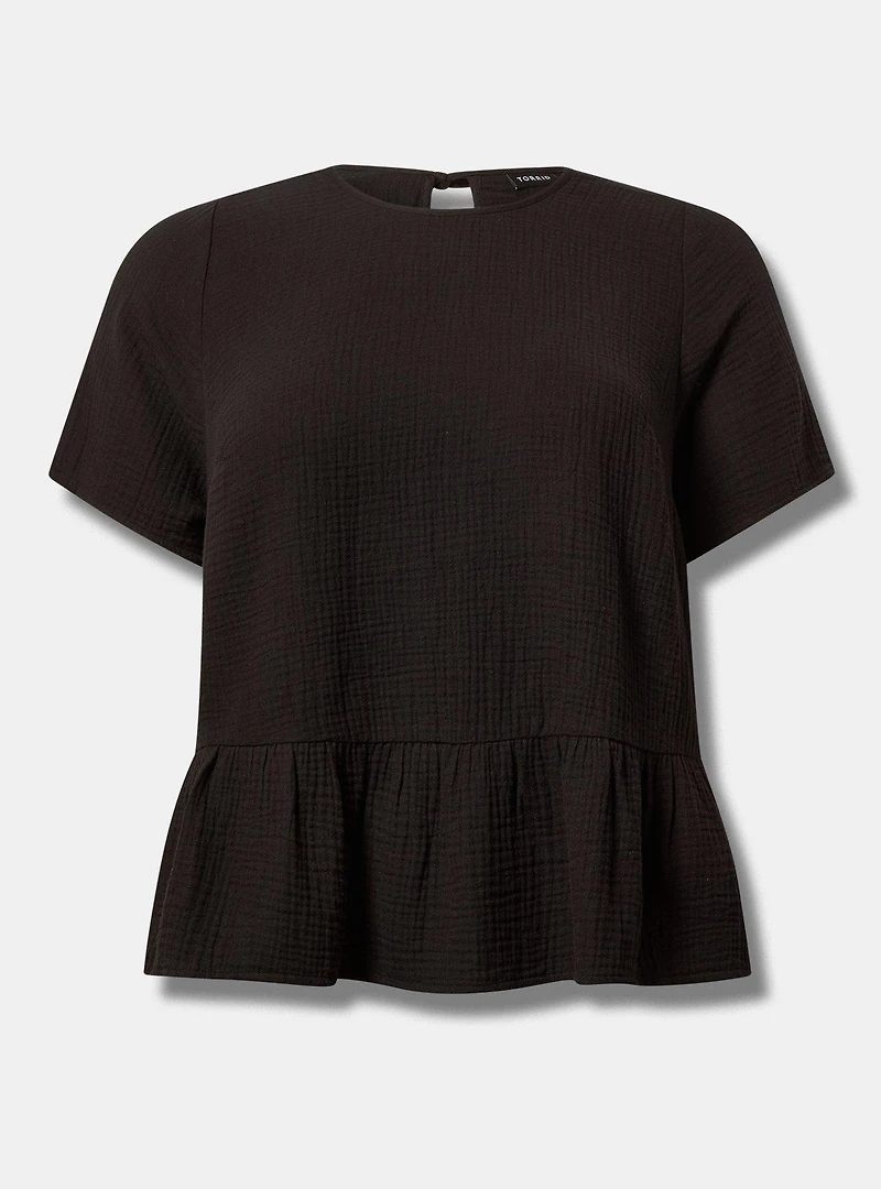 Short Sleeve Tiered Top
